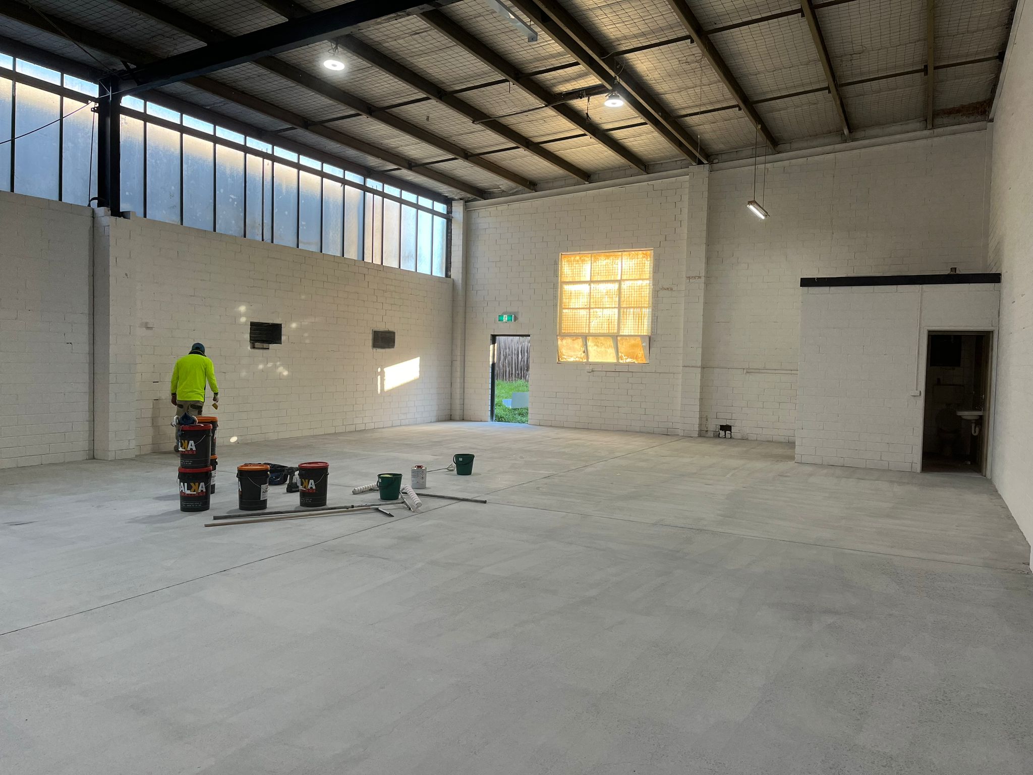 Mechanical Workshop Flooring Melbourne